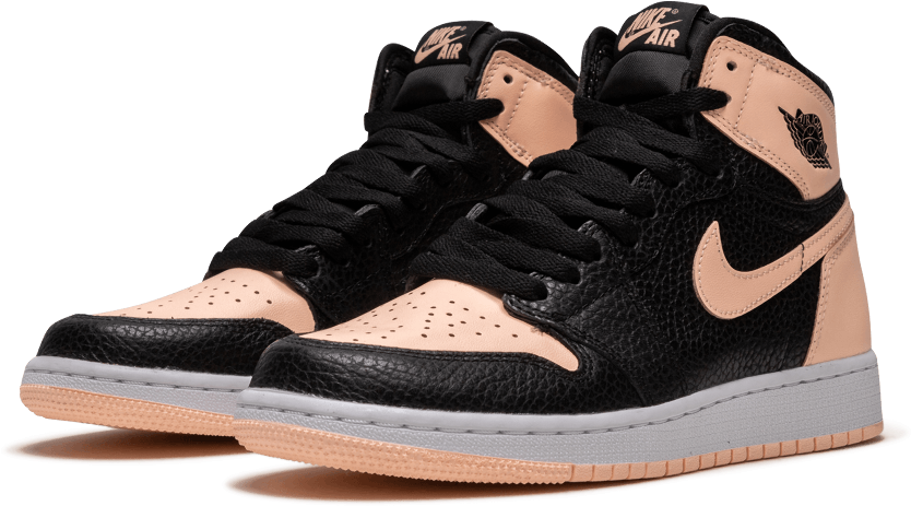 575441-081 2 - Jordan 1 Crimson Tint Stadium Goods Gs, HD Png Download PNG with transparent background