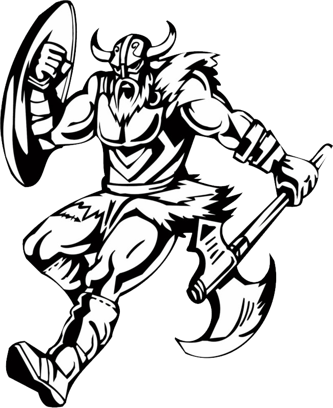 58409 - Vikings Black And White, HD Png Download PNG with transparent background
