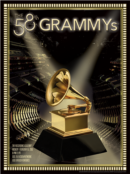 58th Annual Grammy Awards, HD Png Download PNG with transparent background