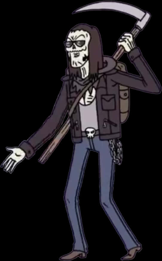 602 X 930 1 - Regular Show Death Character, HD Png Download PNG with transparent background