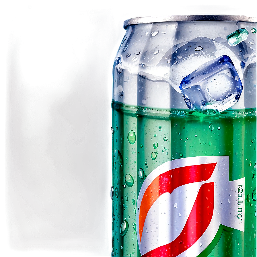 7 Up And Ice Cubes Png Nne38