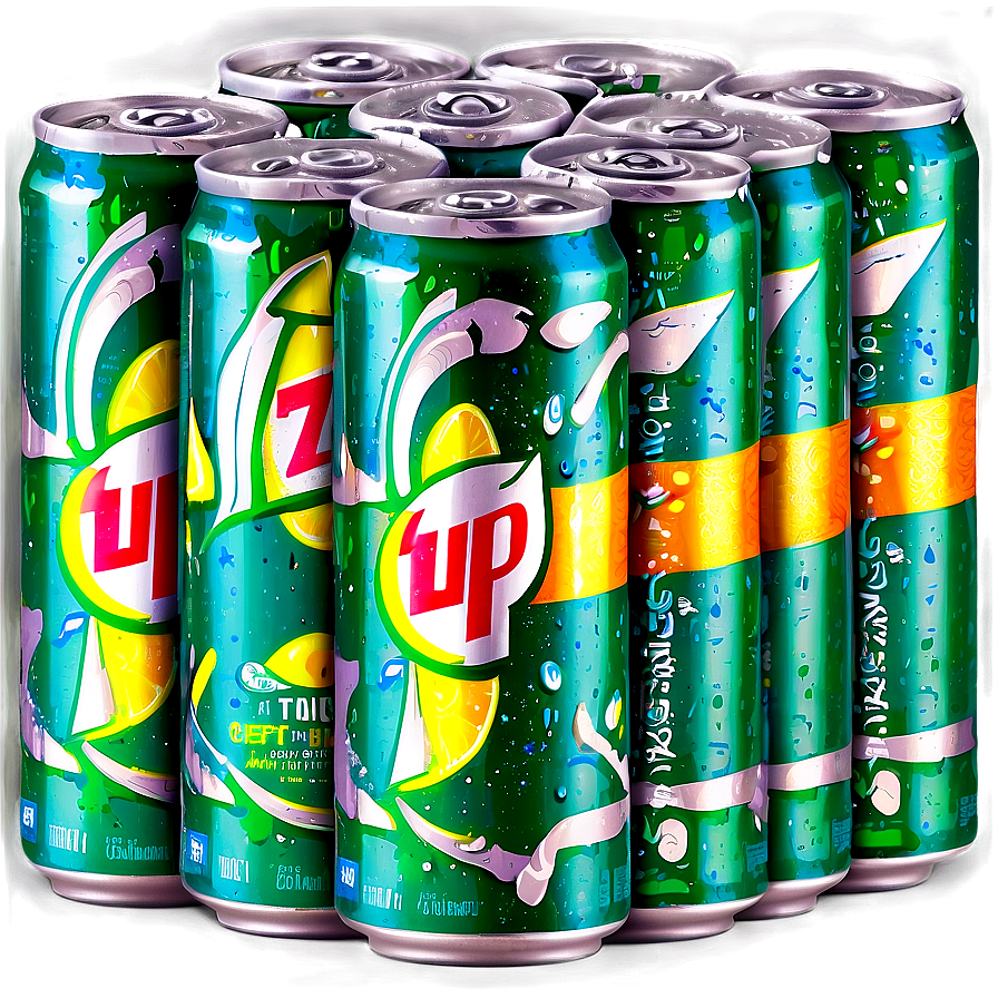 7 Up Citrus Soda Png Dka78