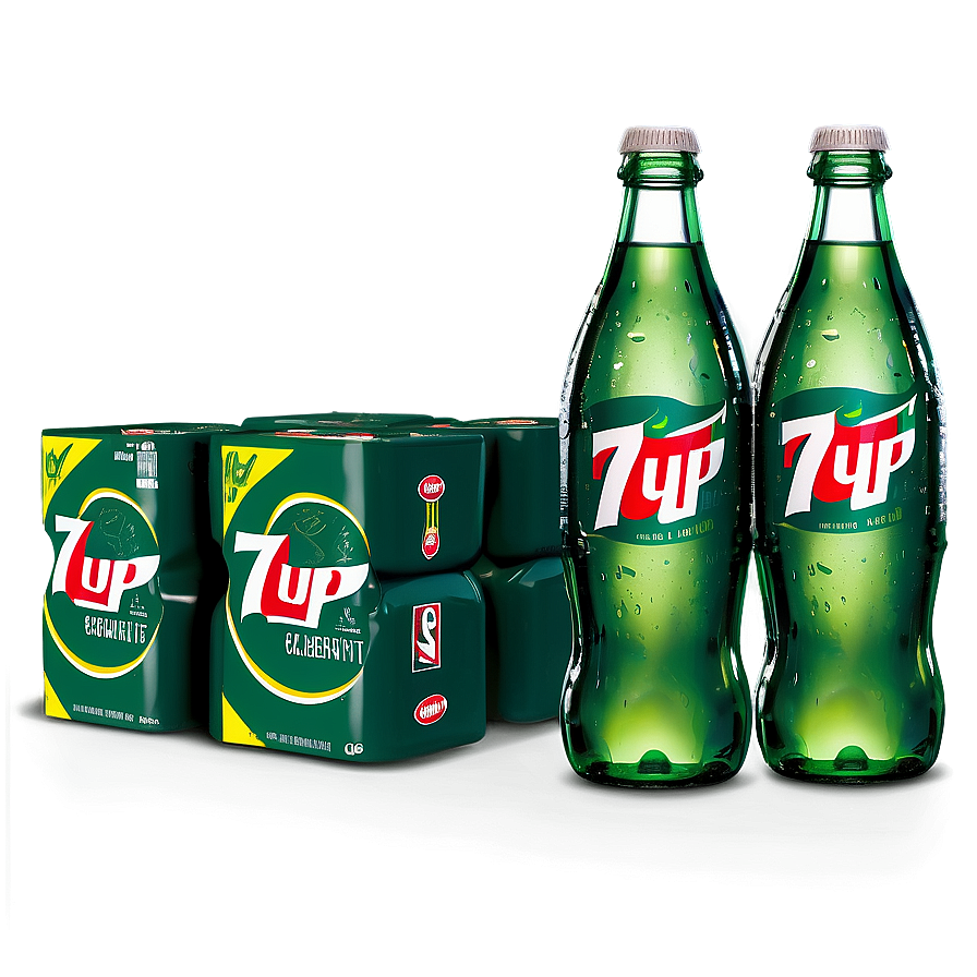 7 Up Glass Bottle PNG 06262024 PNG image with a transparent background, free high-resolution download