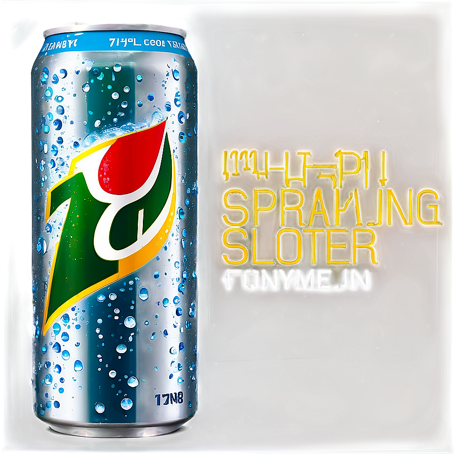 7 Up Sparkling Water Png 29