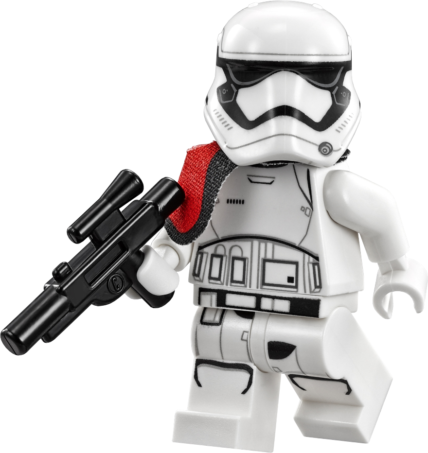 75104 First Order Stormtrooper Captain - First Order Stormtrooper Lego, HD Png Download PNG with transparent background