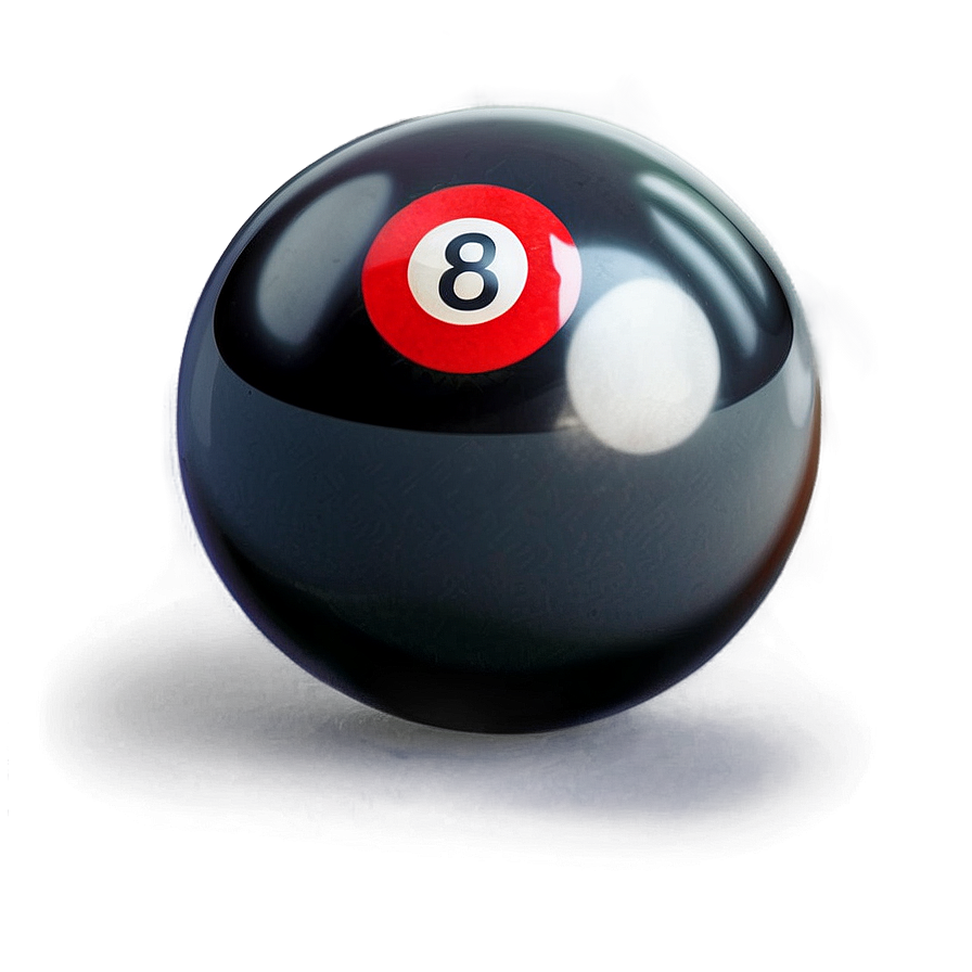 8 Ball In Dark Background Png Uvy