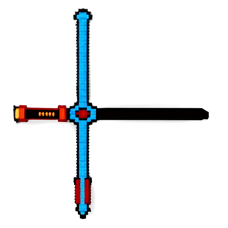 8-bit Pixel Sword Png 56