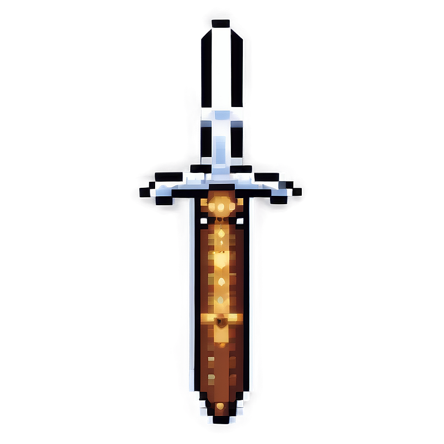 8-bit Pixel Sword Png Giu24