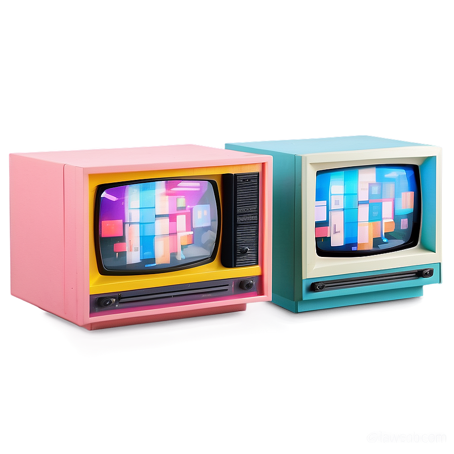 80s Tv Nostalgia Pack Png Fxd60