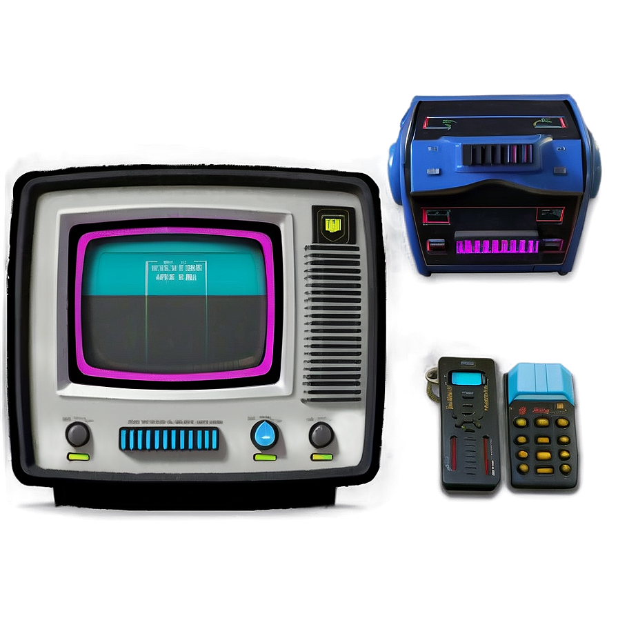 80s Tv Show Gadgets Png 06252024