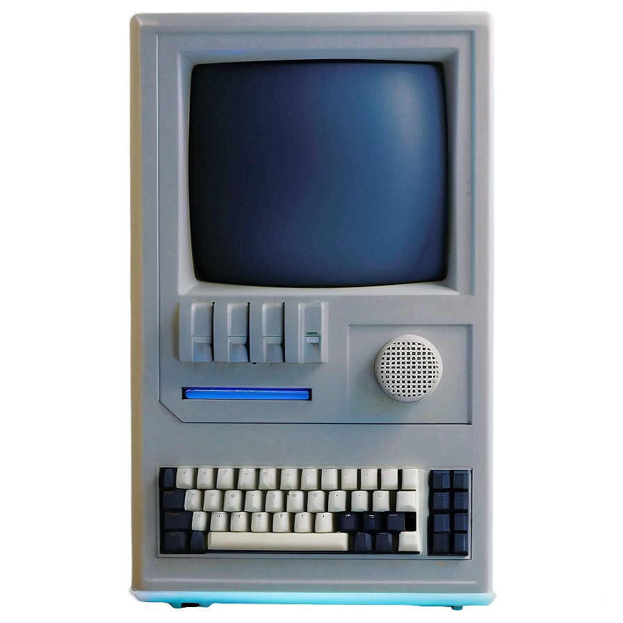 90s Computer With Speakers Png 06252024