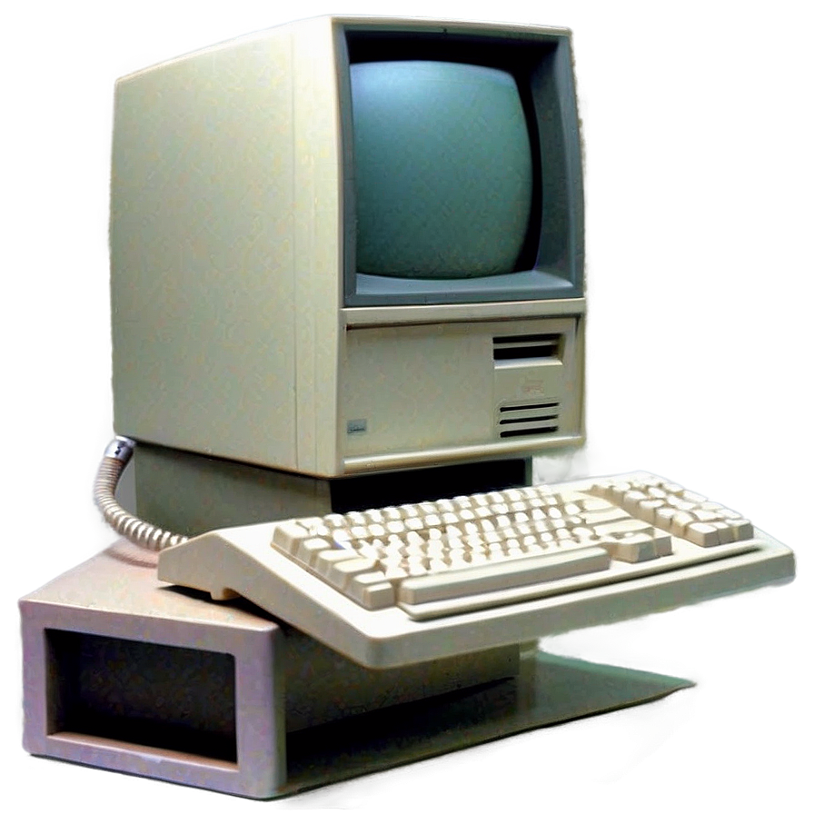 90s Home Office Computer Png Mfj