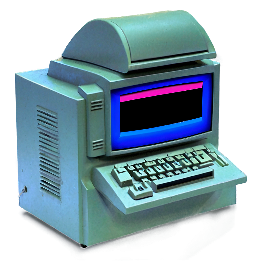 90s Office Computer Png 06252024