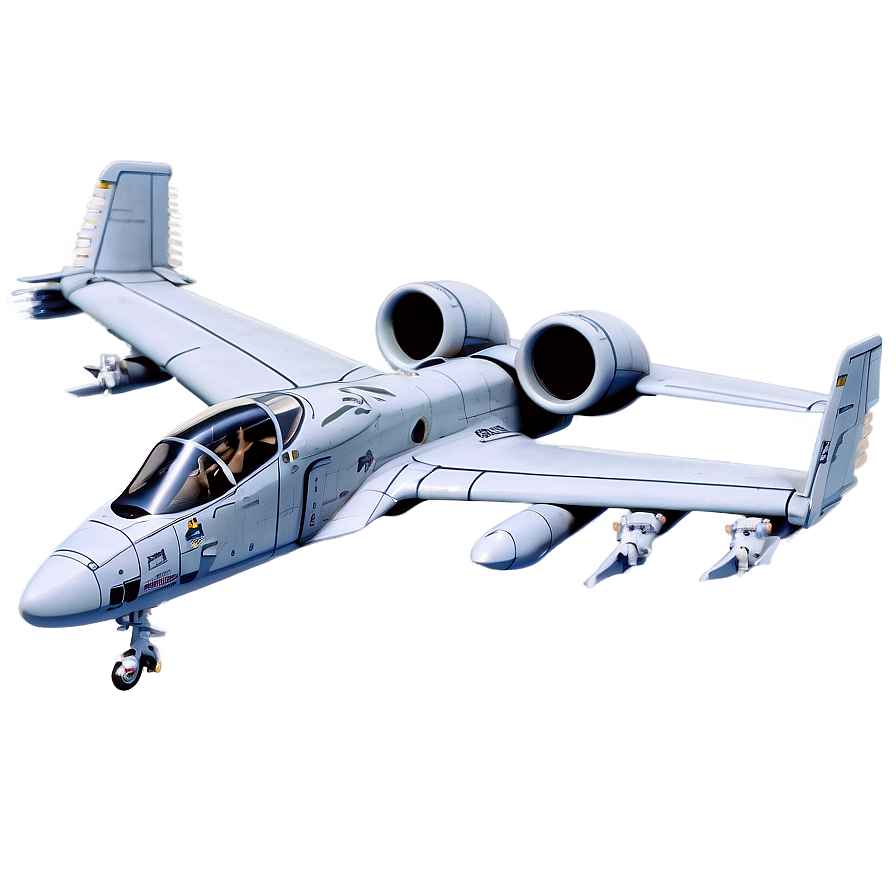 A-10 Warthog Armored Jet Png 06252024