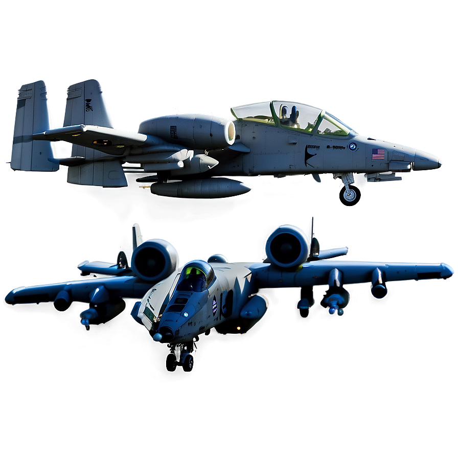 A-10 Warthog Military Power Png Vgx