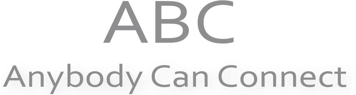 A B C Anybody Can Connect Logo