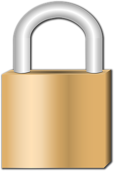 a close-up of a lock PNG with transparent background