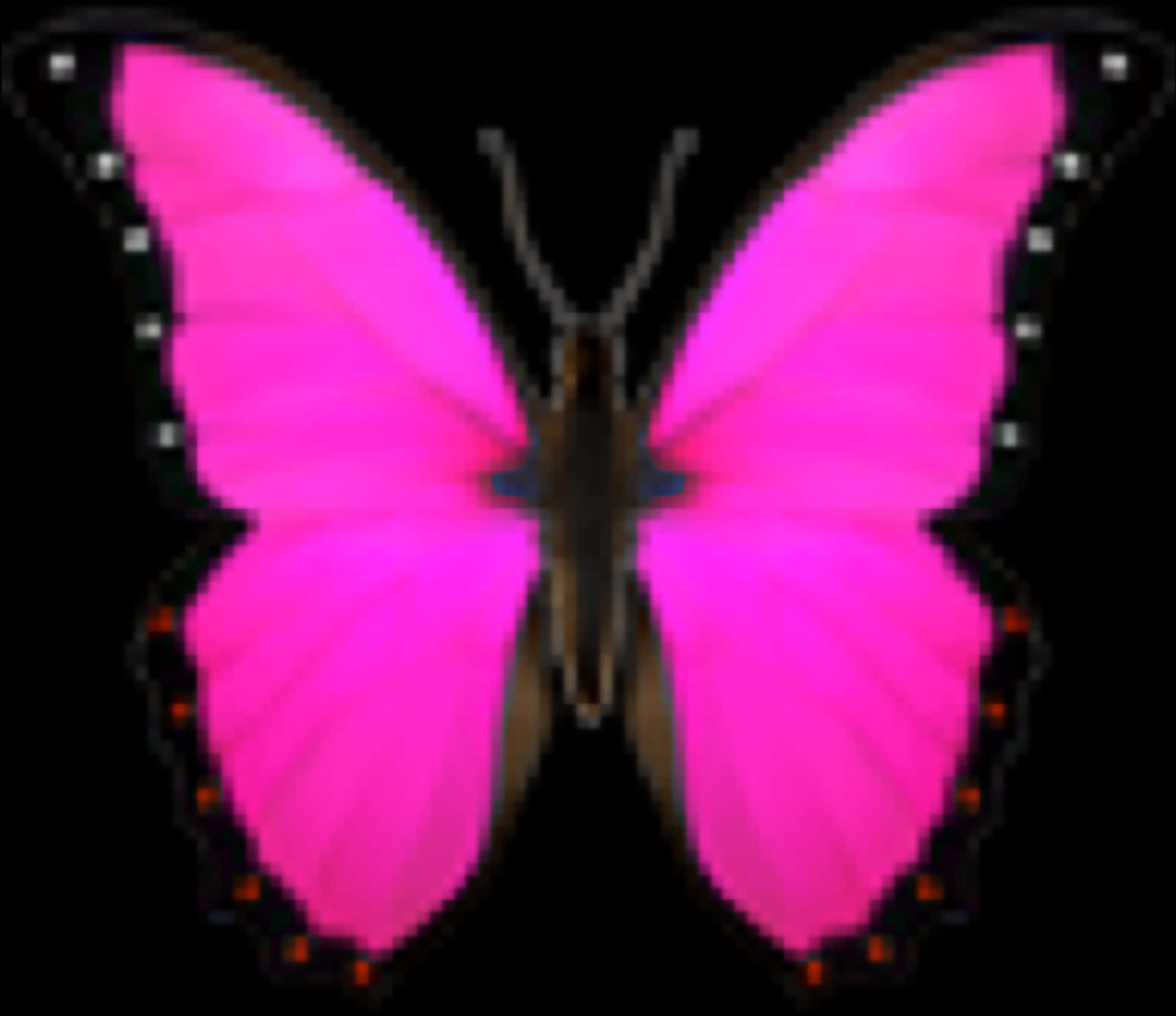 #emoji #iphoneemoji #butterfly #butterflyemoji #pink - Emoji Butterfly, HD Png Download PNG image with a transparent background, free high-resolution download