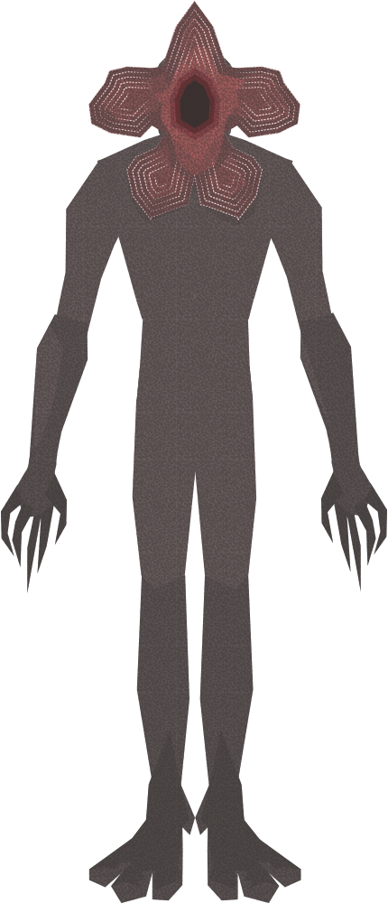 A Graphic Tribute To Stranger Things - Demogorgon Png Stranger Things, Transparent Png PNG with transparent background
