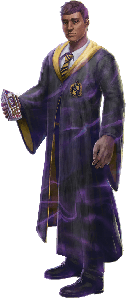 A Male Hufflepuff Student Holding A Box Of Chocolate - Brilliant Hufflepuff Student, HD Png Download PNG with transparent background