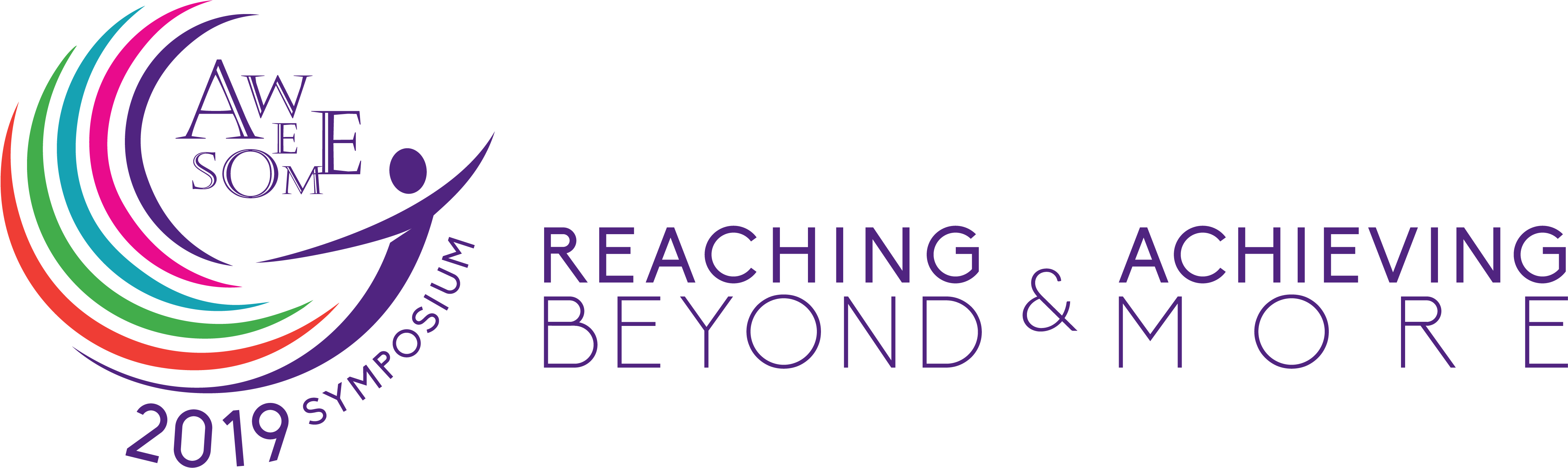 A W E S O M E2019 Symposium Logo PNG image with a transparent background, free high-resolution download
