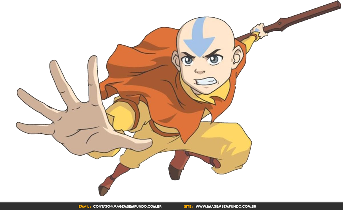 Aang_ Action_ Pose_ Avatar