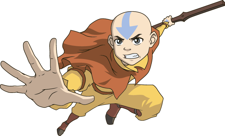 Aang_ Action_ Pose_ Avatar