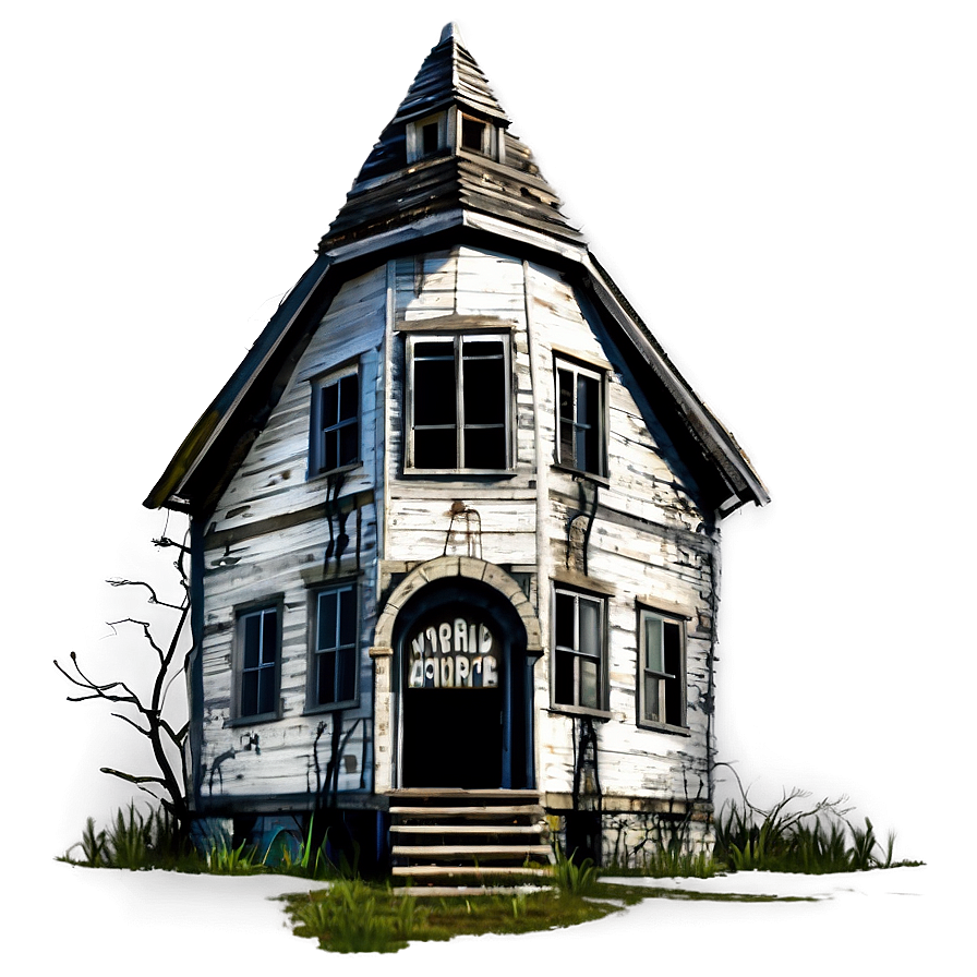 Abandoned Haunted House Png 85