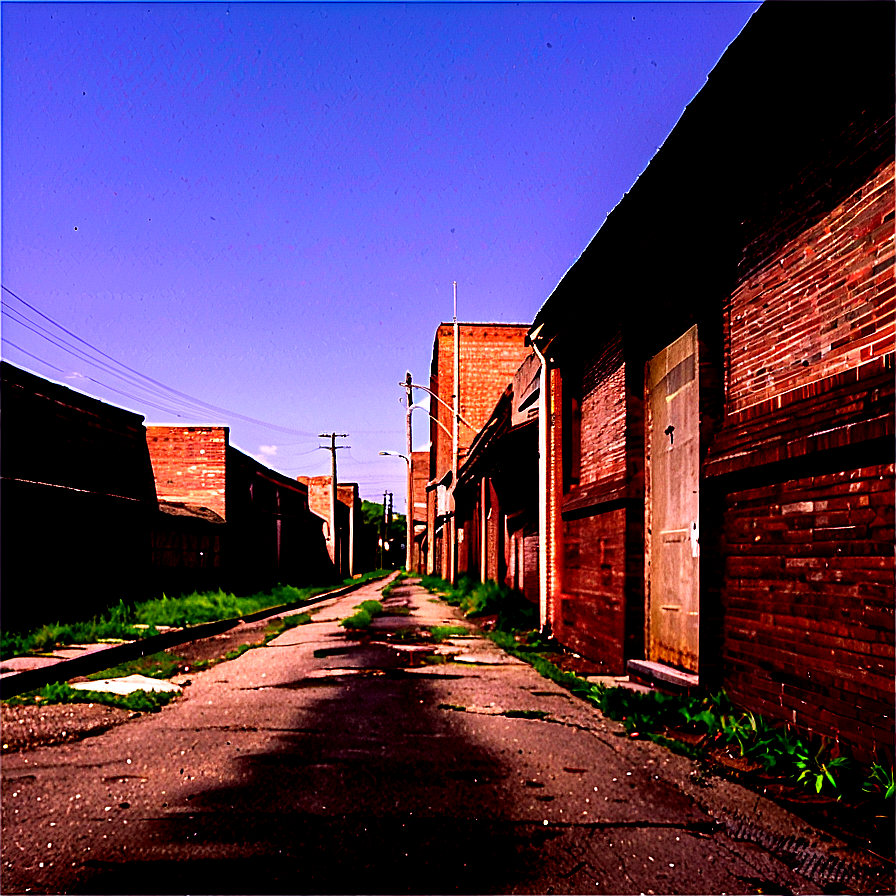 Abandoned Street Alley PNG adu46 PNG with transparent background