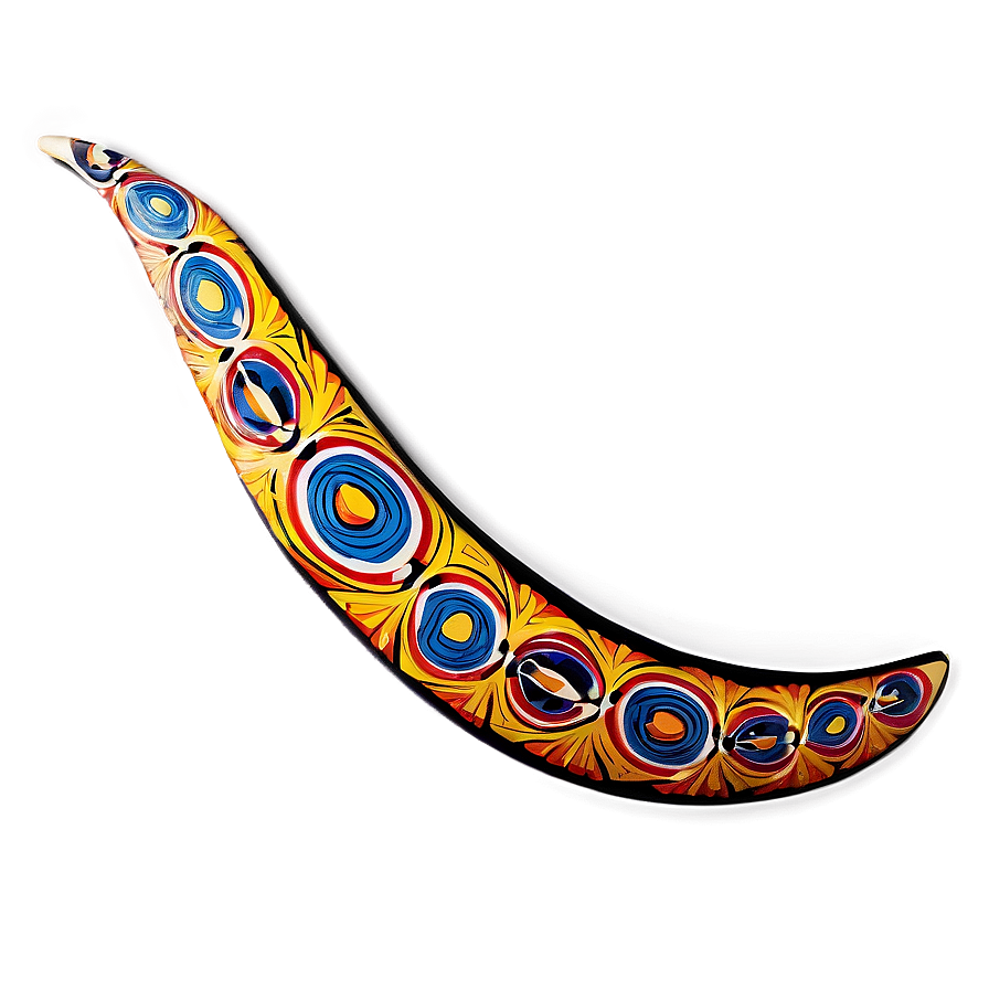 Aboriginal Boomerang Design PNG 19 PNG with transparent background