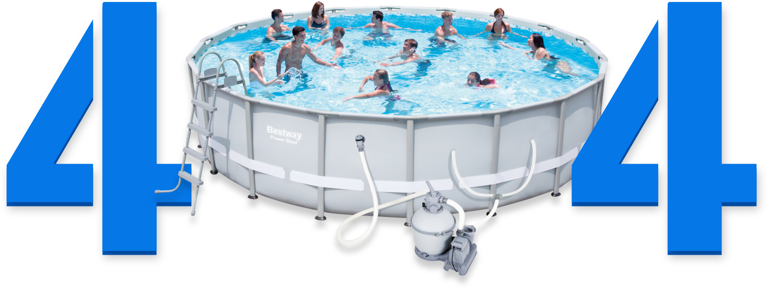 Intex 18 X 48 Ultra Frame Pool, HD Png Download PNG with transparent background