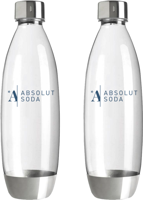 Absolut Soda Plastic Bottles