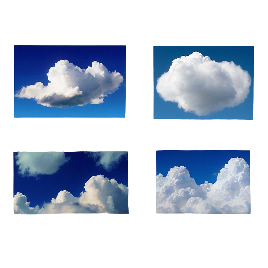 Abstract Aesthetic Cloud Formations Png Frp78