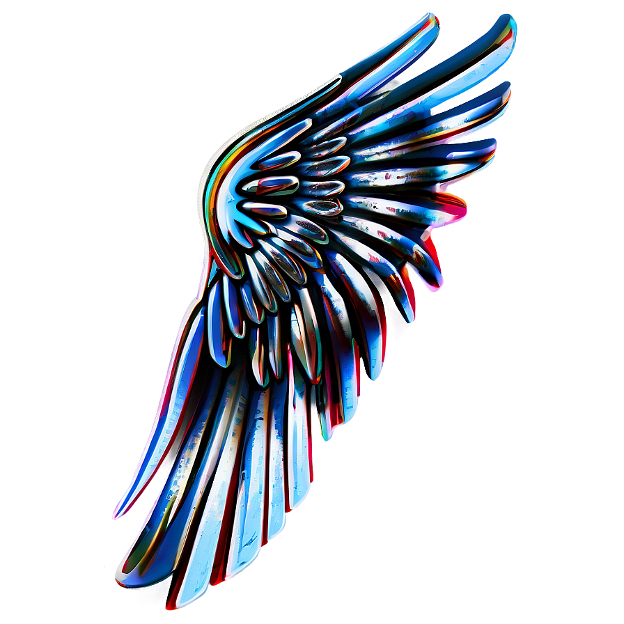 Abstract Angel Wings Concept PNG tso9 PNG with transparent background