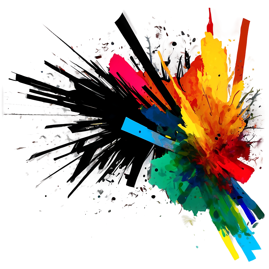Abstract Art Explosion PNG fox76 PNG with transparent background