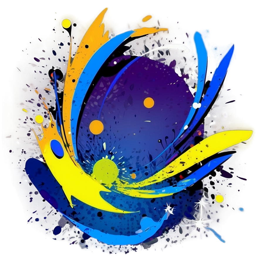 Abstract Art Explosion PNG rek61 PNG with transparent background