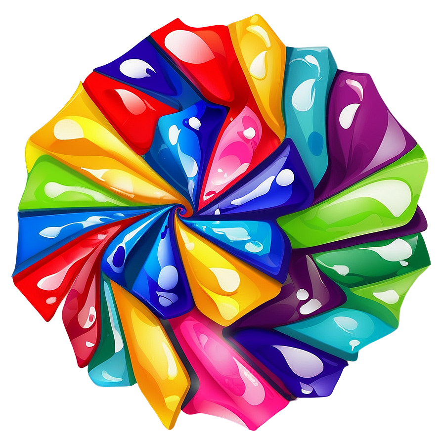 Abstract Art Pinwheel Png Mkl