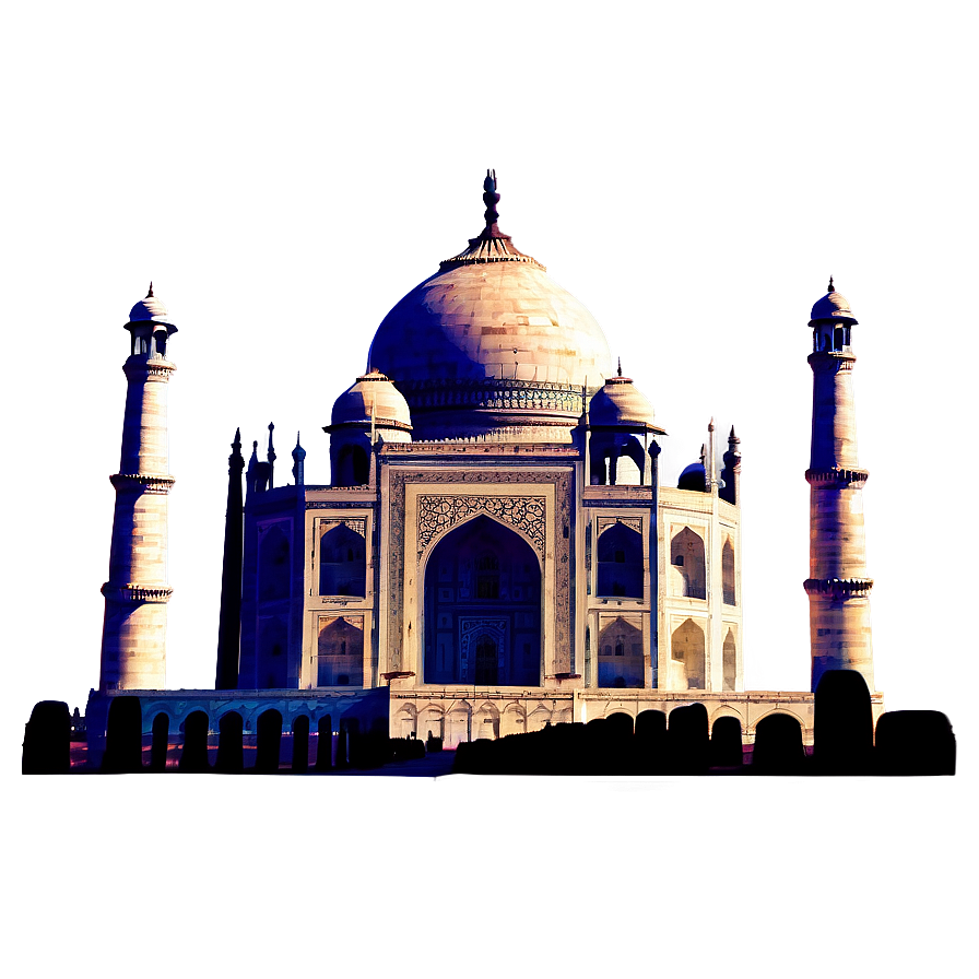 Abstract Art Taj Mahal Png 71