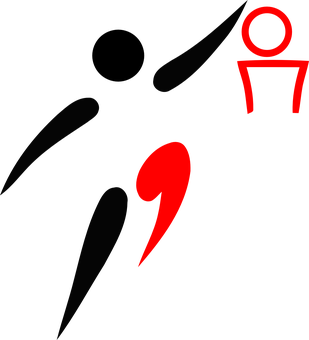 Abstract Basketball Player Dunking PNG with transparent background