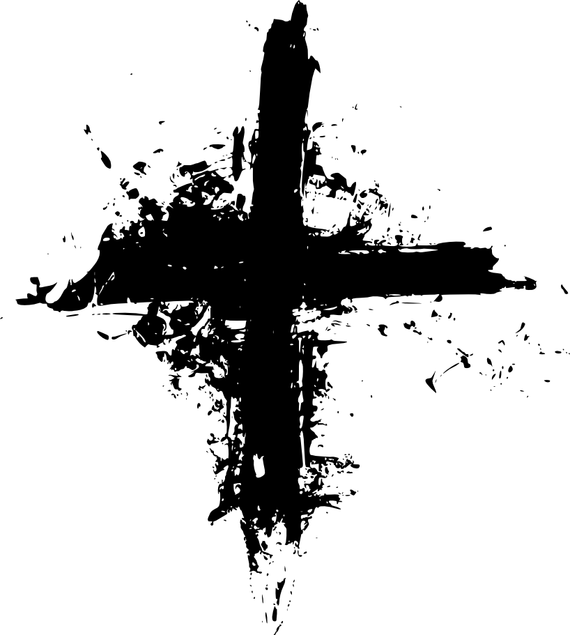 Brush Stroke Cross Png Jpg Royalty Free Download - Brush Stroke Cross Transparent, Png Download PNG with transparent background
