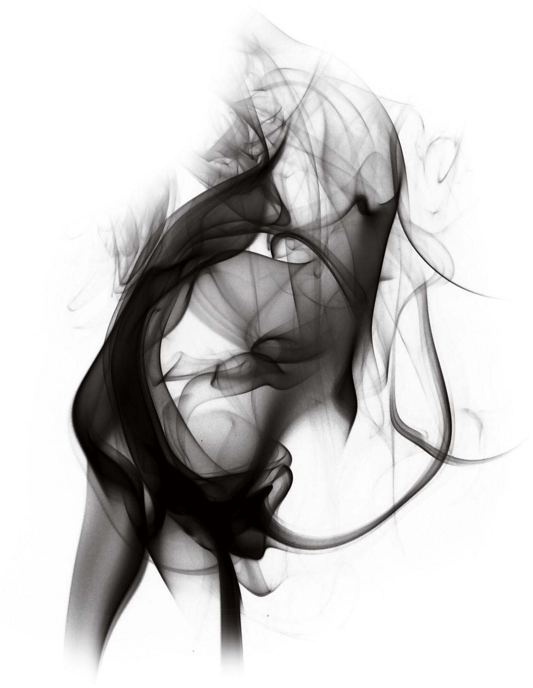 Abstract_ Black_ Ink_ Splash PNG image with a transparent background, free high-resolution download