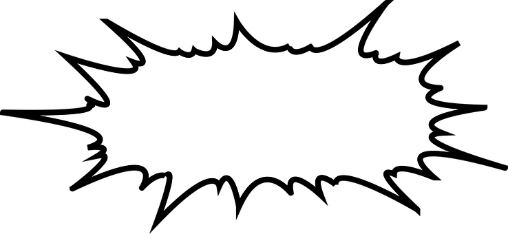 Abstract_ Black_ Silhouette_ Frame PNG with transparent background