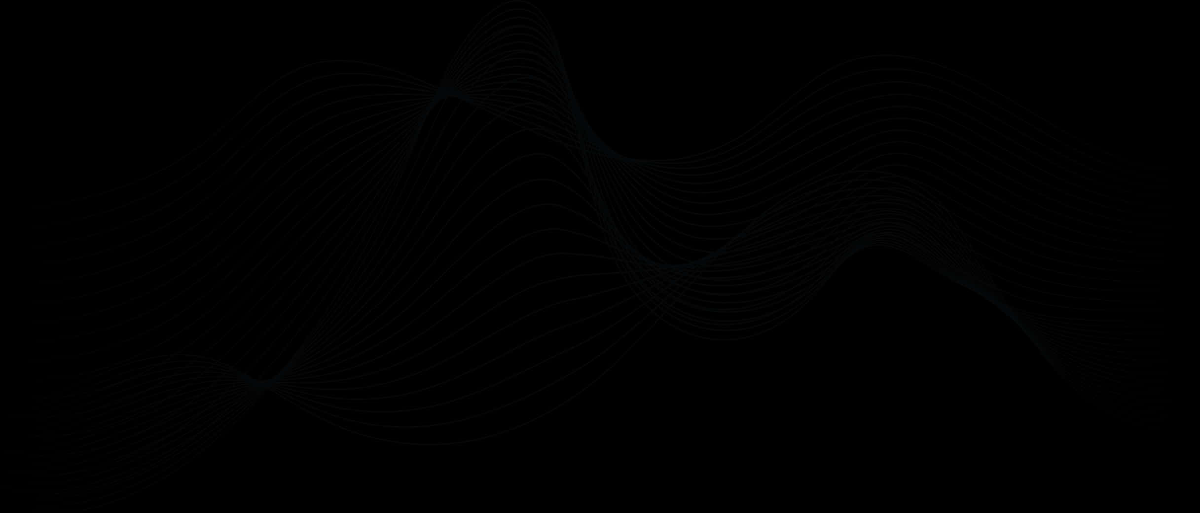 Abstract Black Wave Pattern