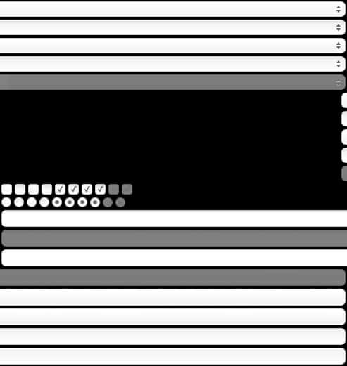 Abstract Blackand White Design PNG with transparent background