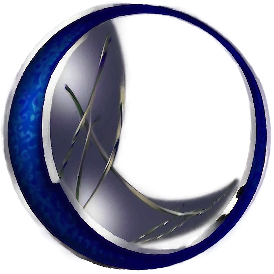 Abstract Blue Circle Png Ris