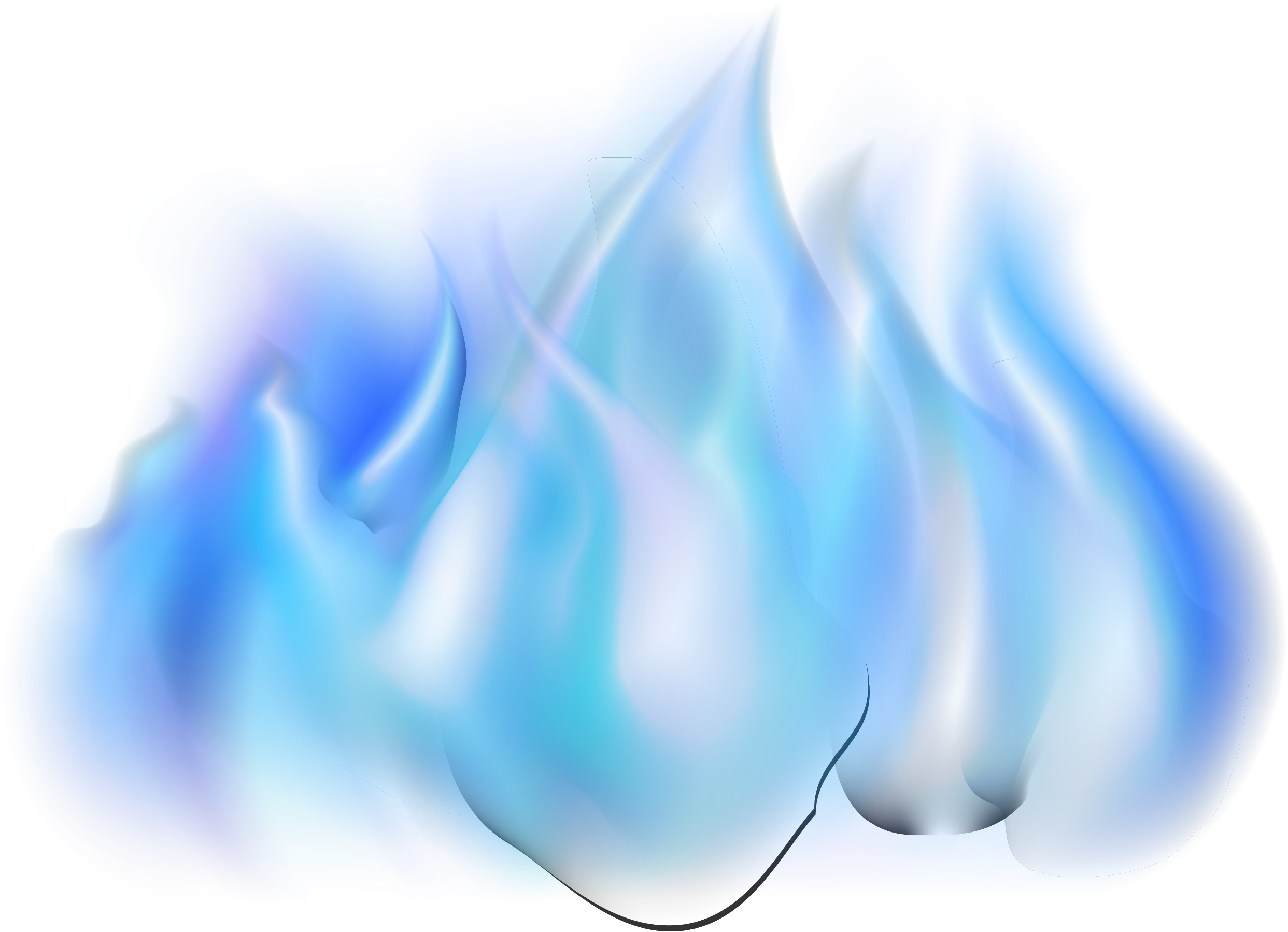 Blue Flame Gratis - Transparent Background Blue Flame, HD Png Download PNG with transparent background