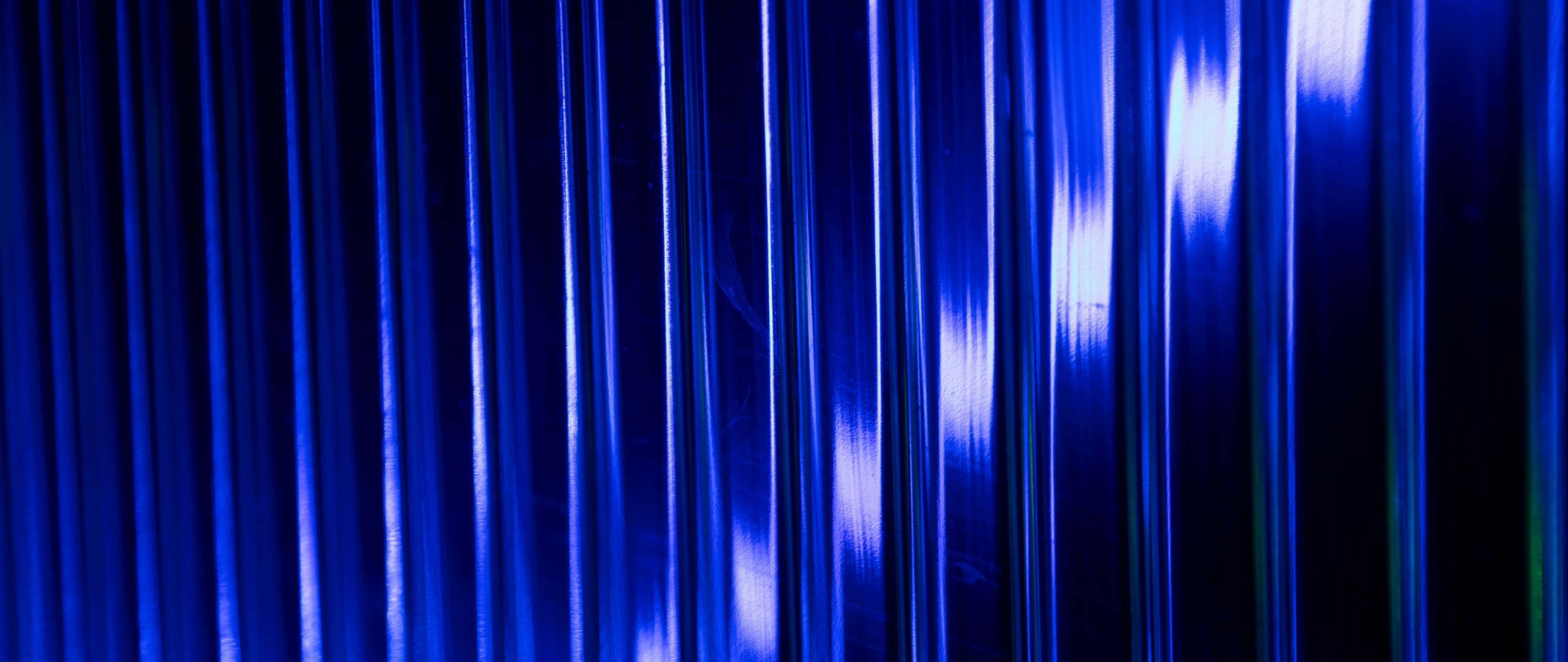 Abstract Blue Light Streaks