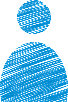 Abstract Blue Lines Icon