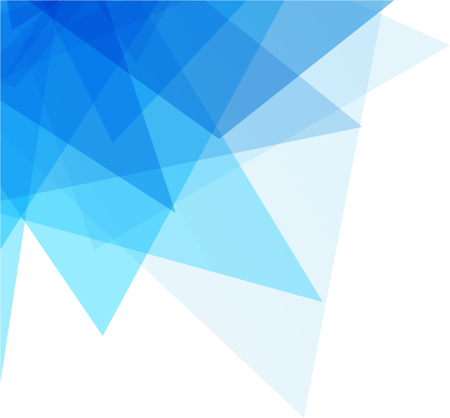 Abstract Blue Polygonal Background