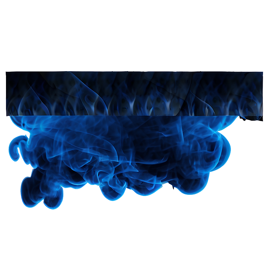 Abstract Blue Smoke Png Cju67